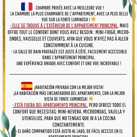 Ubytování v soukromí Garden L Fonte Luminosa L Soar